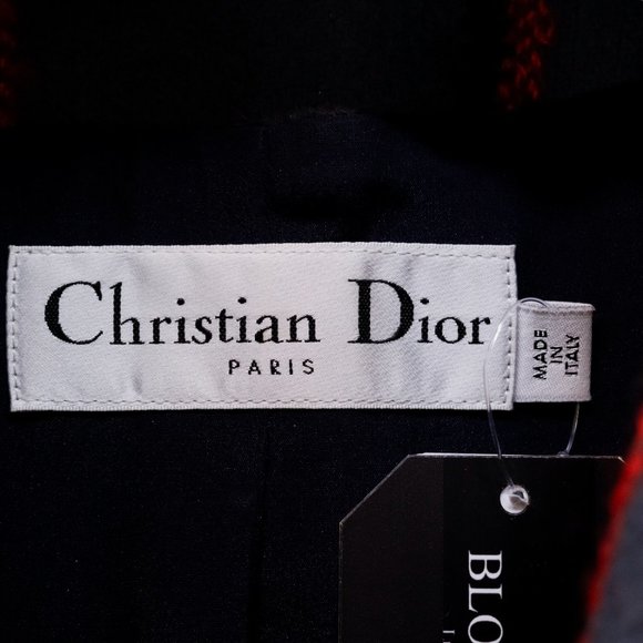 Christian Dior Windowpane Check Wool Jacket - Picture 4 of 11